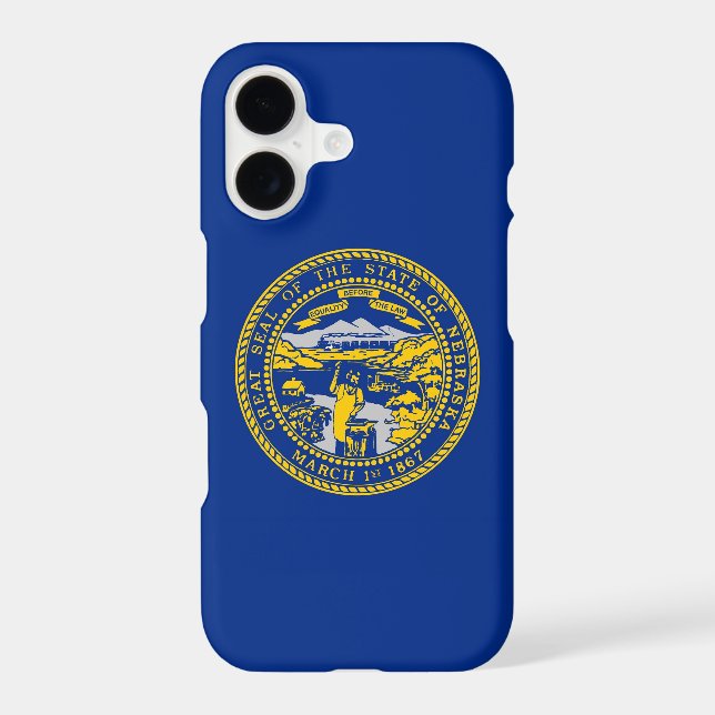 Samsung Galaxy S21 Case Flag of Nebraska (Back)