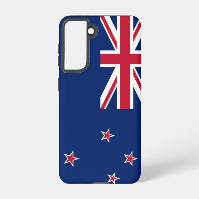 Samsung Galaxy S21 Case Flag of New Zealand (Back)