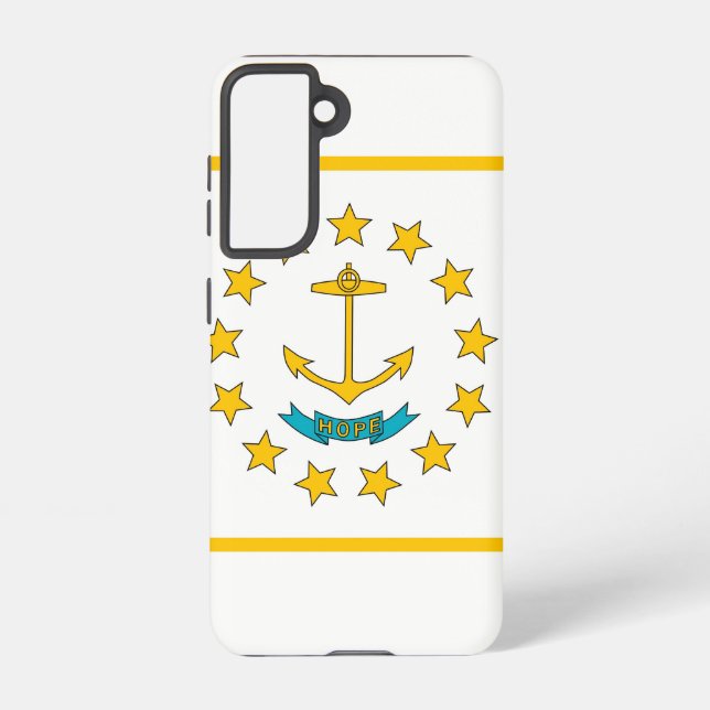 Samsung Galaxy S21 Case Flag of Rhode Island (Back)