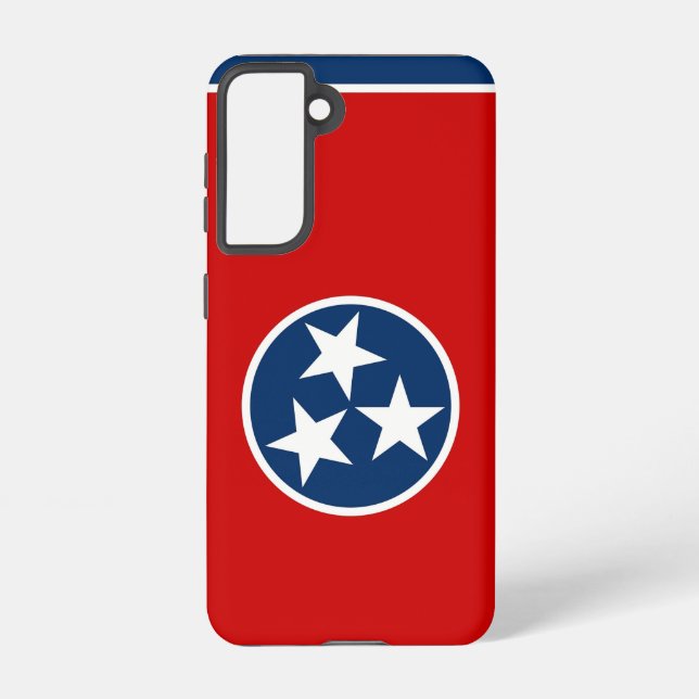 Samsung Galaxy S21 Case Flag of Tennessee (Back)
