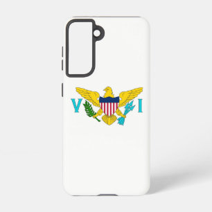 Samsung Galaxy S21 Case Flag of Virgin Islands