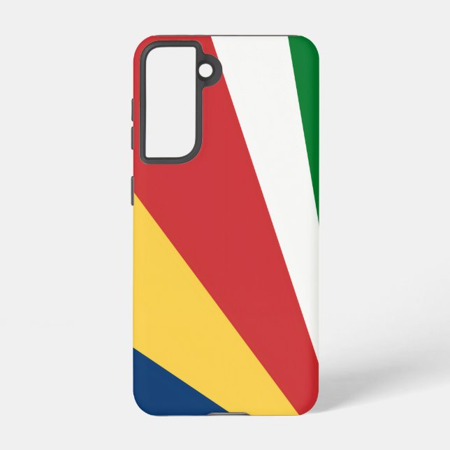 Samsung Galaxy S21 Case Seychelles Colours (Back)