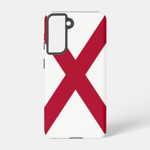 Samsung Galaxy S21 Coque Drapeau de l'Alabama, Éta