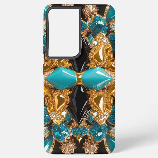 Samsung Galaxy S21 Plus Case Bahamas Colours (Back)