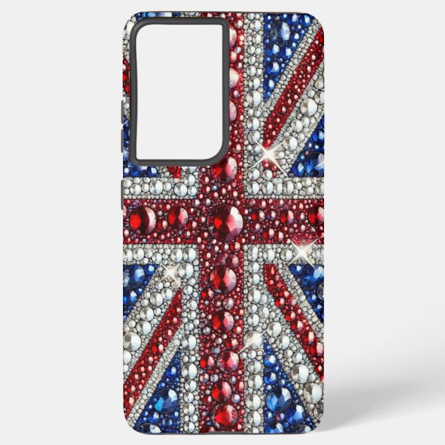 Samsung Galaxy S21 Plus Case British Colours (Back)