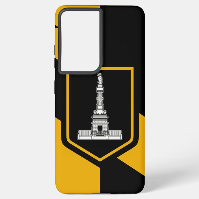 Samsung Galaxy S21 Plus Case Flag of Baltimore (Back)