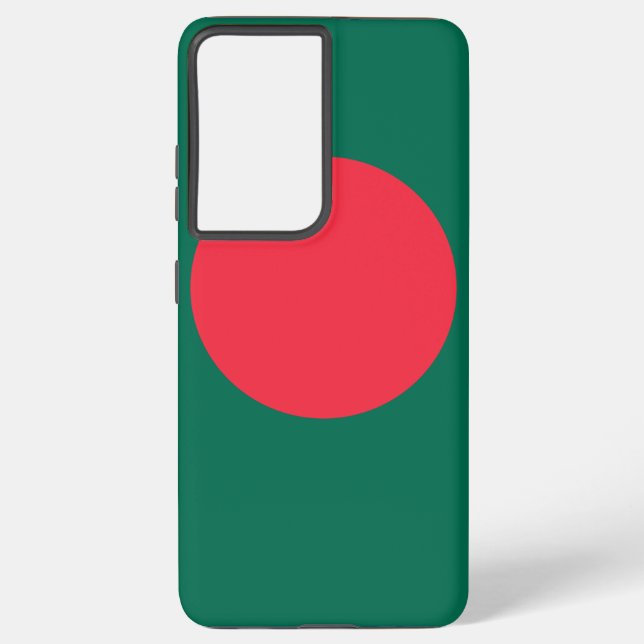 Samsung Galaxy S21 Plus Case flag of Bangladesh (Back)