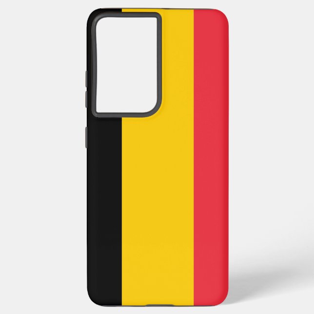 Samsung Galaxy S21 Plus Case flag of Belgium (Back)