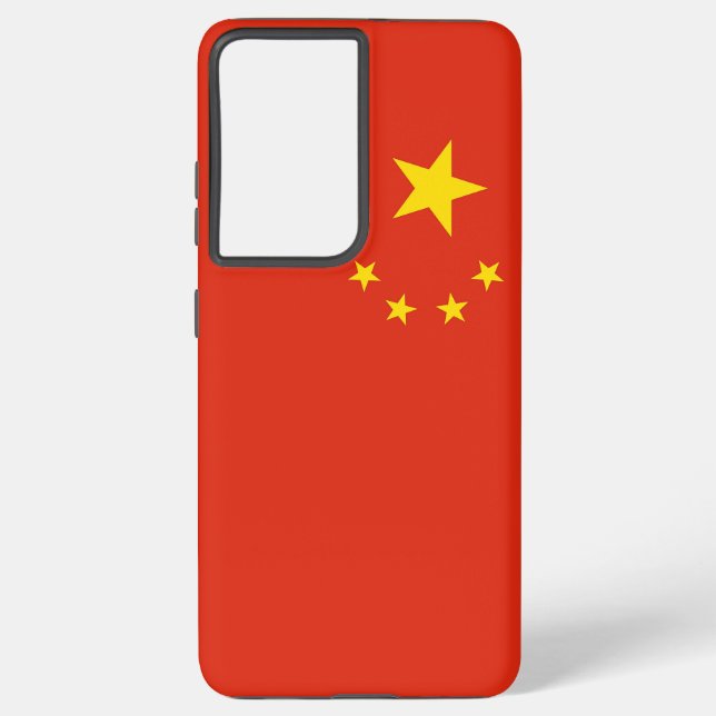 Samsung Galaxy S21 Plus Case flag of China (Back)