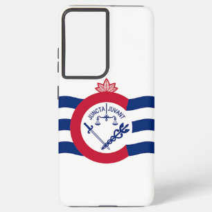 Samsung Galaxy S21 Plus Case Flag of Cincinnati