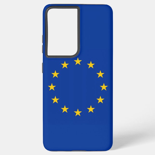 Samsung Galaxy S21 Plus Case flag of Europe (Back)