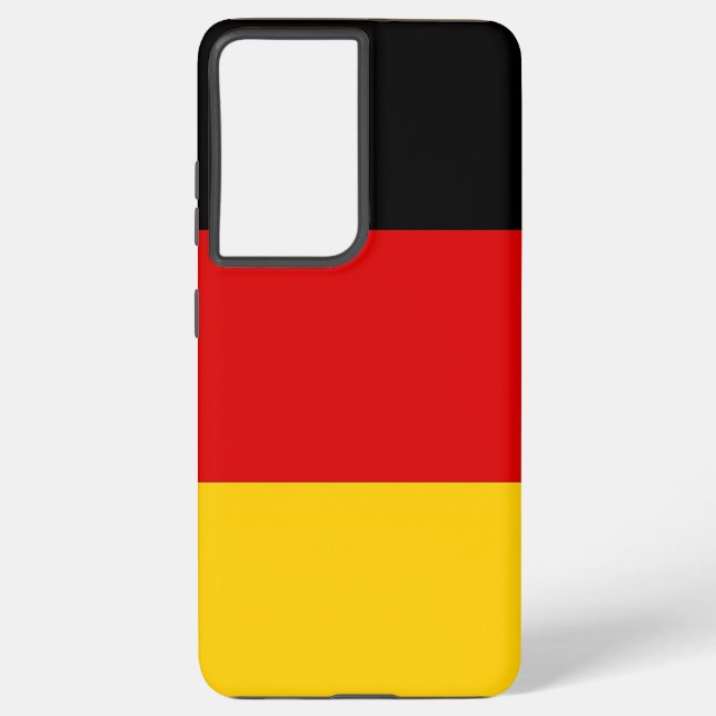 Samsung Galaxy S21 Plus Case flag of Germany (Back)