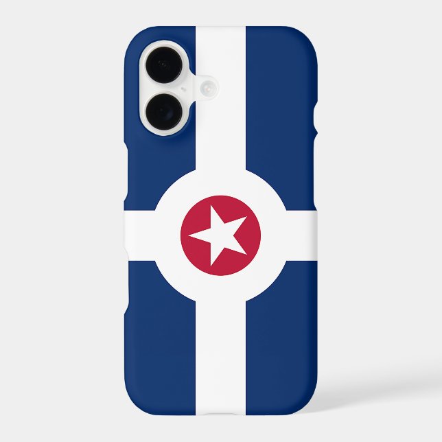 Samsung Galaxy S21 Plus Case Flag of Indianapolis (Back)