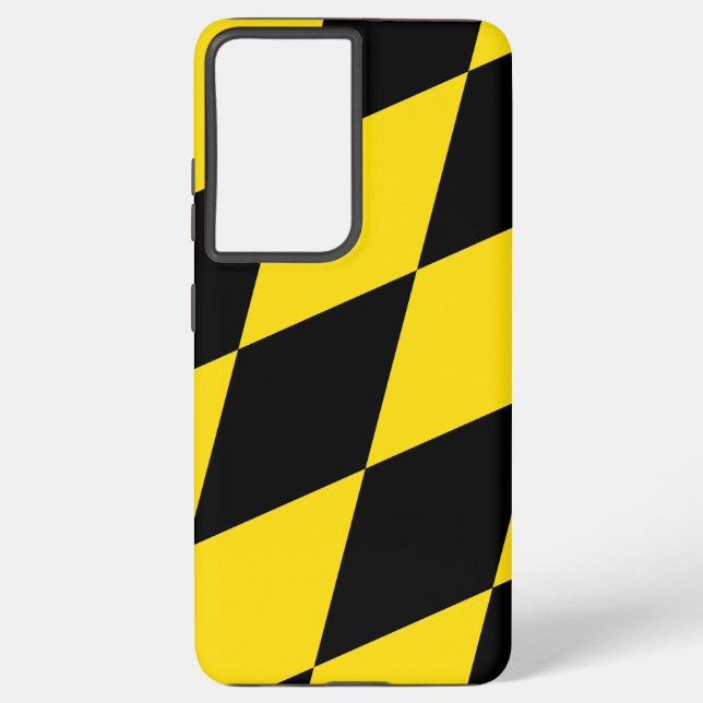 Samsung Galaxy S21 Plus Case flag of Munich (Back)