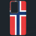 Samsung Galaxy S21 Plus Case flag of Norway<br><div class="desc">Elevate your Samsung Galaxy S21 Plus with our exclusive phone cover proudly featuring the bold and iconic flag of Norway. Crafted with precision and care, this cover not only protects your device but also celebrates Norway's rich cultural heritage. The design prominently showcases the distinctive red, white, and blue cross, symbolizing...</div>