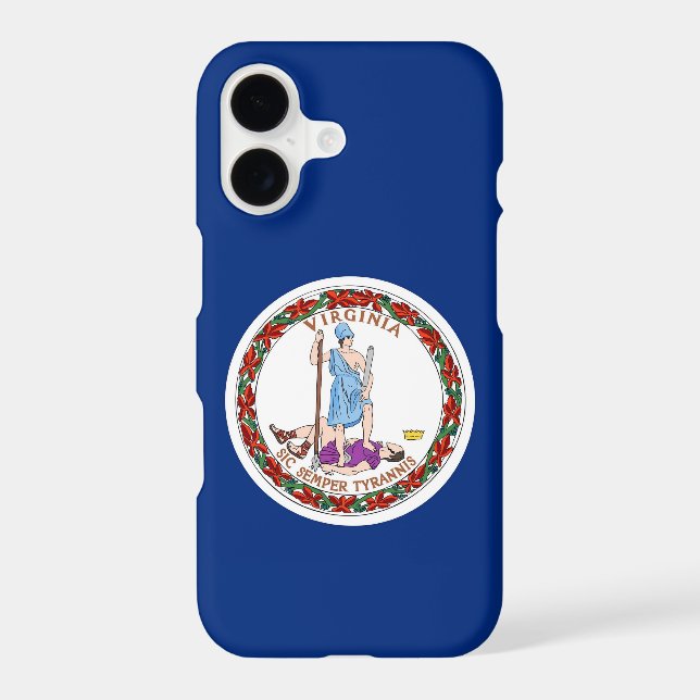 Samsung Galaxy S21 Plus Case flag of Virginia (Back)