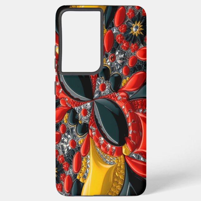 Samsung Galaxy S21 Plus Case Germany Colours (Back)