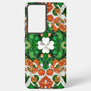Samsung Galaxy S21 Plus Case Irish Colours