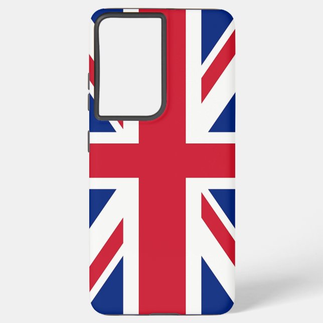 Samsung Galaxy S21 Plus Case United Kingdom flag (Back)