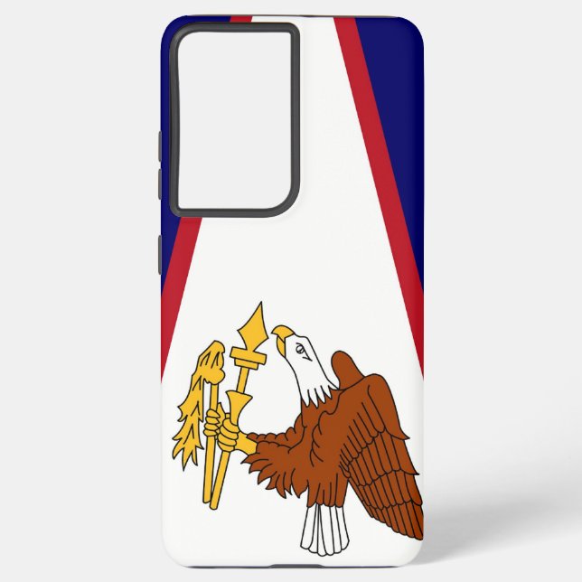 Samsung Galaxy S21 Ultra Case American Samoa flag (Back)