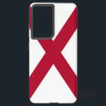 Samsung Galaxy S21 Ultra Case Flag of Alabama, U.S<br><div class="desc">Add a vibrant touch of Alabamian spirit to your Samsung Galaxy S21 Ultra with our exclusive phone cover featuring the flag of Alabama! Crafted with meticulous attention to detail, this phone cover is more than just functional; it's a celebration of Alabamian heritage and cultural pride. The bold design proudly showcases...</div>