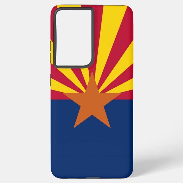Samsung Galaxy S21 Ultra Case Flag of Arizona, U.S (Back)