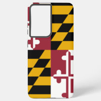 Samsung Galaxy S21 Ultra Case Flag of Maryland