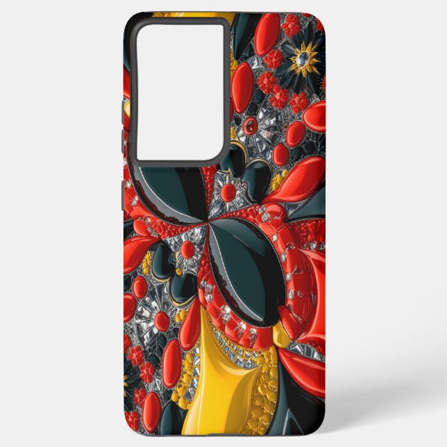 Samsung Galaxy S21 Ultra Case Germany Colours (Back)