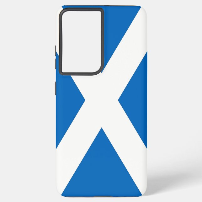 Samsung Galaxy S21 Ultra Case Scotland flag (Back)