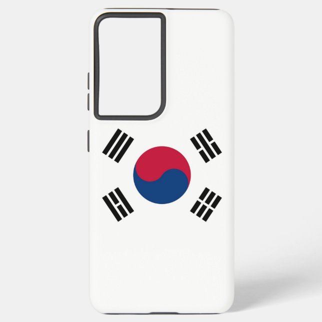 Samsung Galaxy S21 Ultra Case South Korea flag (Back)