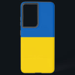 Samsung Galaxy S21 Ultra Case Ukraine flag<br><div class="desc">Introducing our Samsung Galaxy S21 Ultra cover featuring the flag of Ukraine, designed to blend protection with a celebration of Ukrainian heritage! Crafted with meticulous attention to detail, this cover proudly displays the vibrant yellow and blue colours of the Ukrainian flag, symbolizing independence, unity, and national pride. Whether you're commuting,...</div>