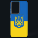 Samsung Galaxy S21 Ultra Case Ukraine flag<br><div class="desc">Introducing our Samsung Galaxy S21 Ultra cover featuring the flag of Ukraine, designed to blend protection with a celebration of Ukrainian heritage! Crafted with meticulous attention to detail, this cover proudly displays the vibrant yellow and blue colours of the Ukrainian flag, symbolizing independence, unity, and national pride. Whether you're commuting,...</div>