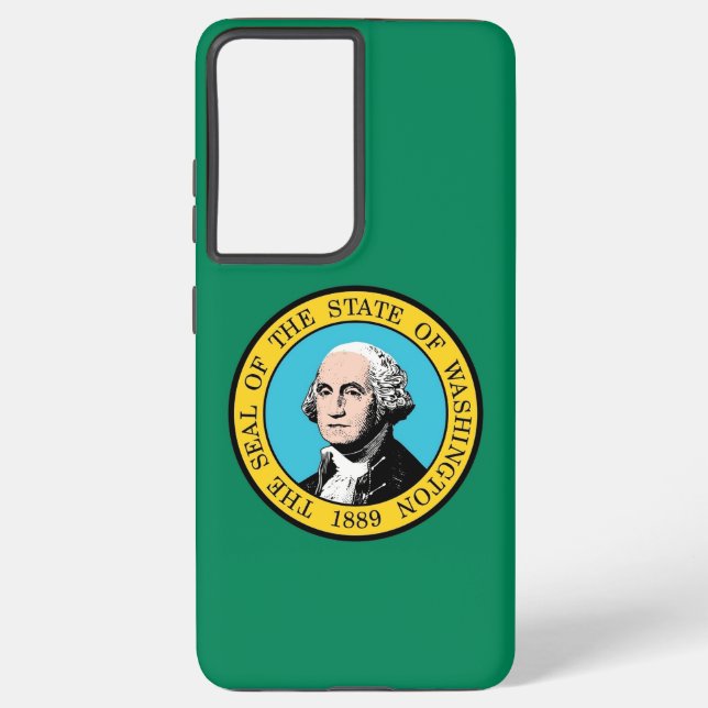 Samsung Galaxy S21 Ultra Case Washington State (Back)