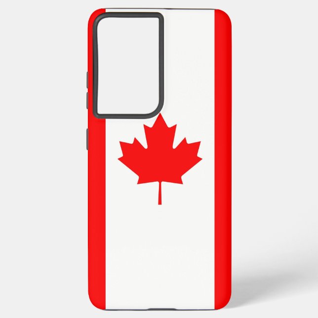 Samsung Galaxy S21 Ultra Case with Canada flag (Back)