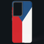 Samsung Galaxy S21 Ultra Case with Czechia flag<br><div class="desc">Add a touch of Czech pride to your device with our exclusive Samsung Galaxy S21 Ultra case featuring the flag of Czechia! Crafted with meticulous attention to detail, this phone case is more than just a protective accessory; it’s a celebration of Czech heritage and cultural pride. The vibrant design prominently...</div>