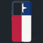 Samsung Galaxy S21 Ultra Case with flag of Texas<br><div class="desc">Enhance your Samsung Galaxy S21 Ultra with our exclusive phone cover proudly featuring the flag of Texas! Crafted with meticulous attention to detail, this phone cover goes beyond mere protection; it celebrates Texan heritage and cultural pride. The bold design prominently displays the iconic Lone Star flag, symbolizing the state's rich...</div>