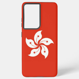 Samsung Galaxy S21 Ultra Case with Hong Kong flag