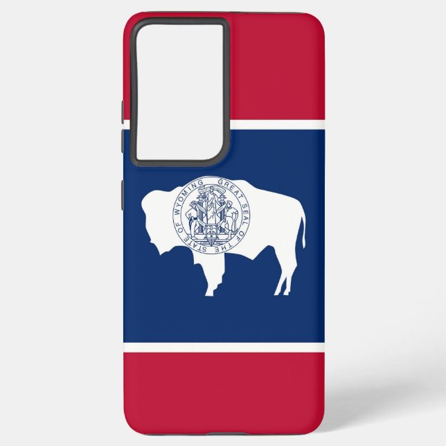 Samsung Galaxy S21 Ultra Case Wyoming (Back)