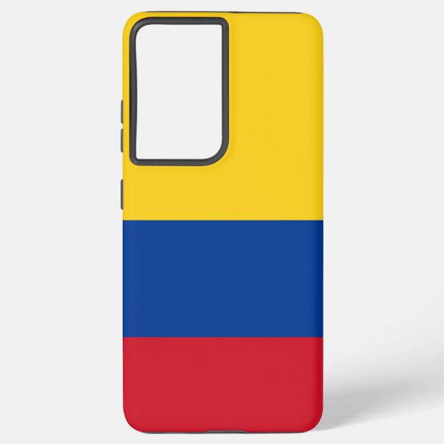 Samsung Galaxy S21 Ultra Coque avec drapeau Colomb (Verso)