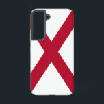 Samsung Galaxy S22 Case Flag of  Alabama, U.S.<br><div class="desc">Add a vibrant touch of Alabamian spirit to your Samsung Galaxy S22 with our exclusive phone cover featuring the flag of Alabama! Crafted with meticulous attention to detail, this phone cover is more than just functional; it's a celebration of Alabamian heritage and cultural pride. The bold design proudly showcases the...</div>