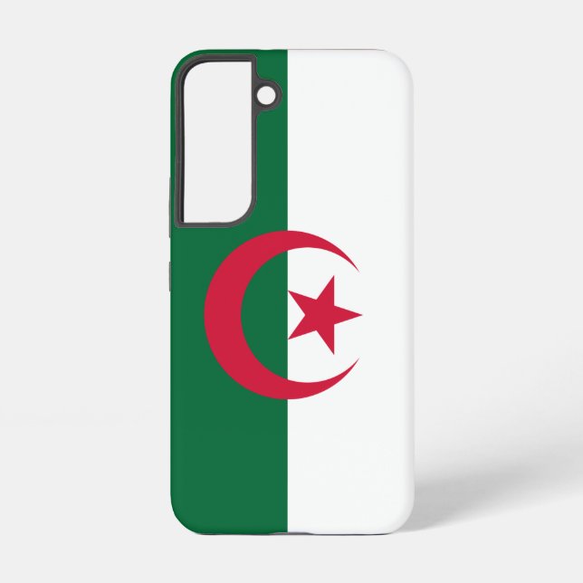 Samsung Galaxy S22 Case Flag of Algeria (Back)