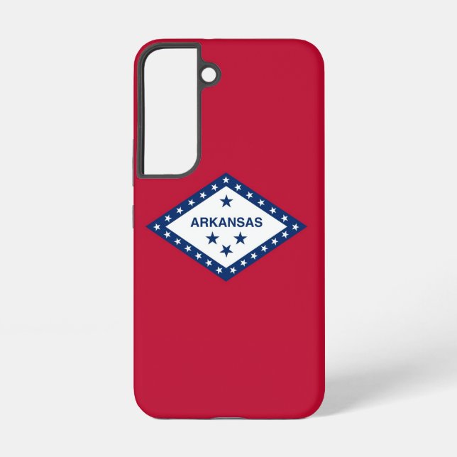 Samsung Galaxy S22 Case Flag of Arkansas (Back)