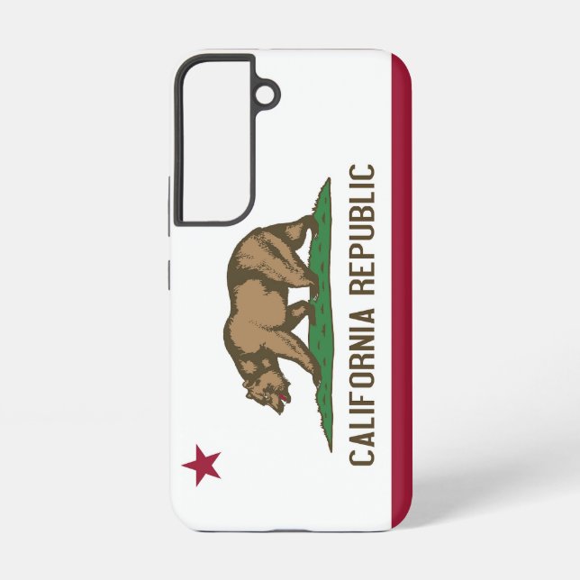 Samsung Galaxy S22 Case Flag of California (Back)