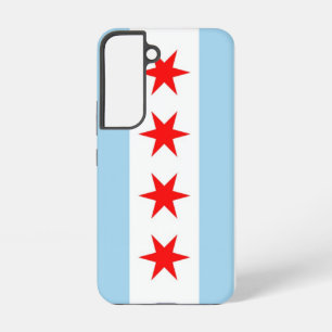 Samsung Galaxy S22 Case Flag of Chicago