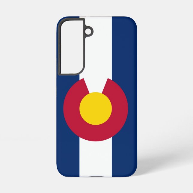 Samsung Galaxy S22 Case Flag of Colorado (Back)