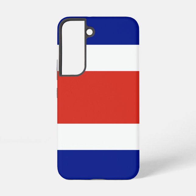 Samsung Galaxy S22 Case Flag of Costa Rica (Back)