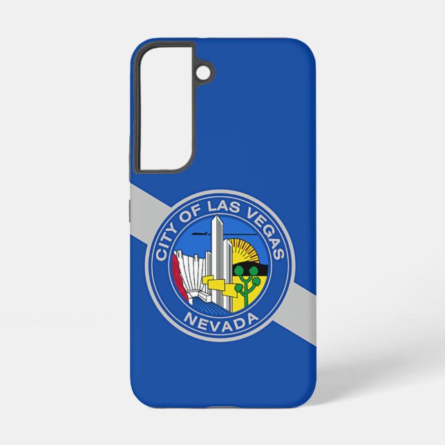 Samsung Galaxy S22 Case Flag of Las Vegas (Back)
