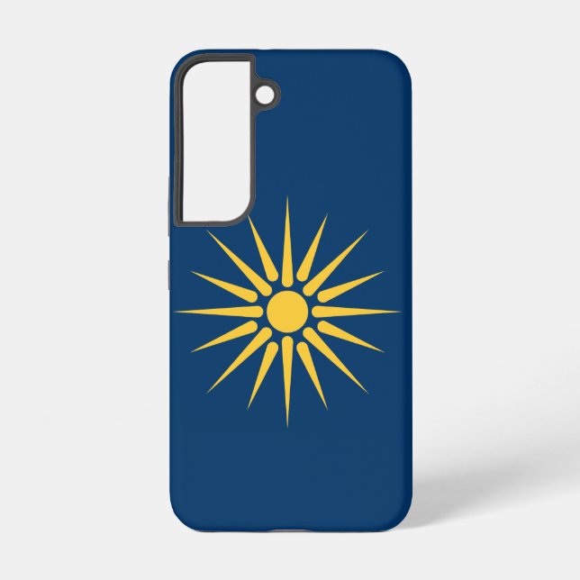 Samsung Galaxy S22 Case Flag of Macedonia (Back)