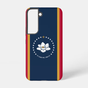 Samsung Galaxy S22 Case Flag of Mississippi