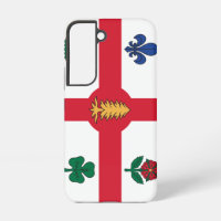 Samsung Galaxy S22 Case Flag of Montreal